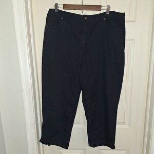Talbots black pants size 18